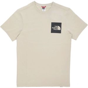 The North Face, Heren, Tops, Beige, Maat: XL Katoen,