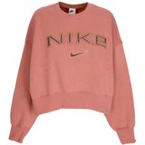 Nike, Dames, Sweatshirts & Hoodies, Roze, Maat: S Fleece,