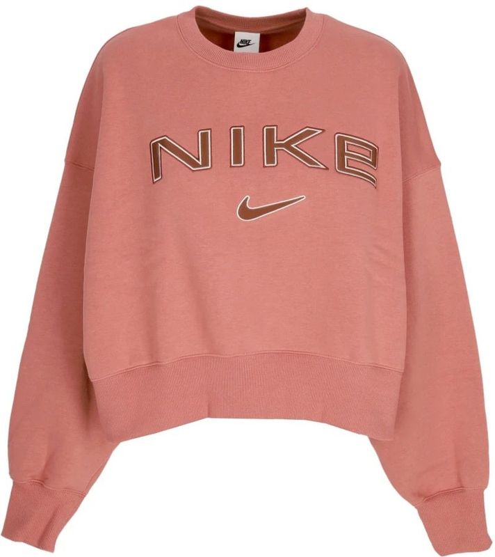 Nike, Dames, Sweatshirts & Hoodies, Roze, Maat: M Fleece,