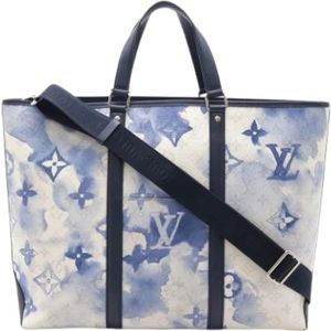 Louis Vuitton Vintage, Dames, Pre-owned, Blauw, Maat: ONE Size