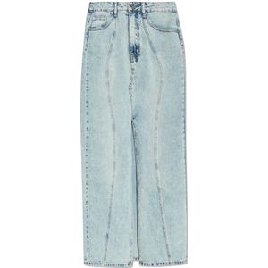 Gestuz, Dames, Rokken, Blauw, Maat: S Denim,