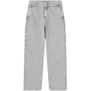 Carhartt Wip, Dames, Jeans, Grijs, Maat: W24 Katoen,
