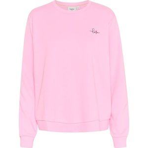 Saint Tropez, Dames, Sweatshirts & Hoodies, Roze, Maat: S