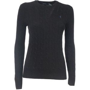 Polo Ralph Lauren, Dames, Truien, Zwart, Maat: XL Wol,