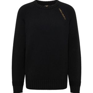 Carlo Colucci - Carat Capsule - Gebreide Trui - Zwart
