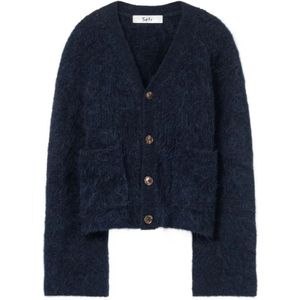 Séfr, Heren, Truien, Blauw, Maat: L