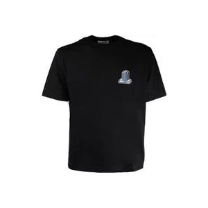 Lanvin T-shirts , Black , Heren , Maat: S