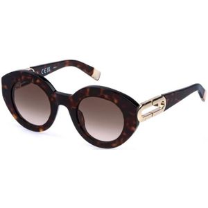 Furla, Dames, Accessoires, Bruin, Maat: 48 MM Poliester,