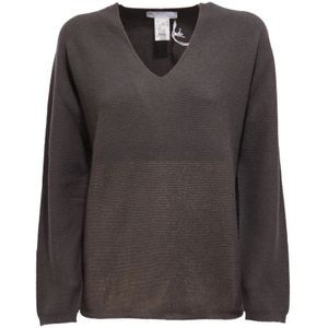 Fabiana Filippi, Dames, Truien, Grijs, Maat: M Wol,