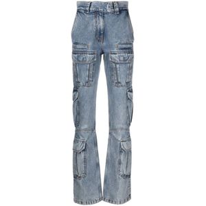 Givenchy, Dames, Jeans, Blauw, Maat: W25 Denim,