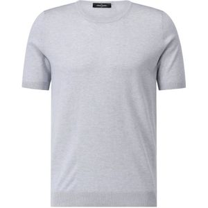 Gran Sasso, Heren, Tops, Grijs, Maat: 2XL Zijde,