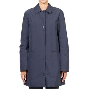 Max Mara, Dames, Jassen, Blauw, Maat: 2XS Synthetisch,