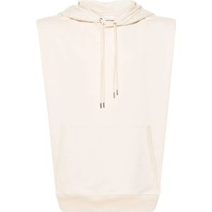 Dries Van Noten, Heren, Sweatshirts & Hoodies, Beige, Maat: L Katoen,