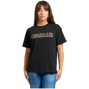 Gaëlle Paris, Dames, Tops, Zwart, Maat: S Katoen,