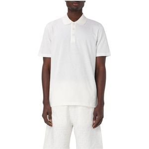 Fendi, Heren, Tops, Beige, Maat: L Leer,