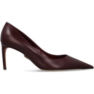 Dolce & Gabbana, Dames, Schoenen, Rood, Maat: 37 1/2 EU Leer,