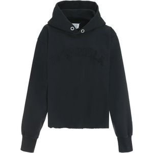 Maison Margiela, Dames, Sweatshirts & Hoodies, Grijs, Maat: S Katoen,