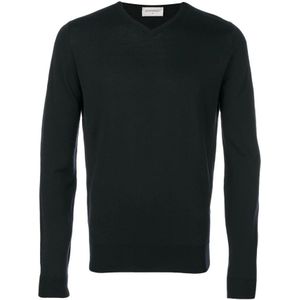 John Smedley, Heren, Truien, Zwart, Maat: M Wol,