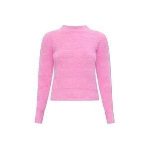 Balenciaga Geborduurde trui , Pink , Dames , Maat: M