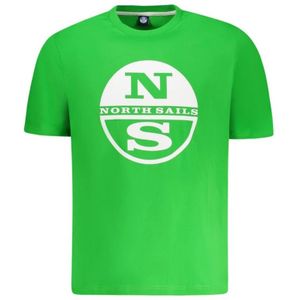North Sails, Heren, Tops, Groen, Maat: XL Katoen,