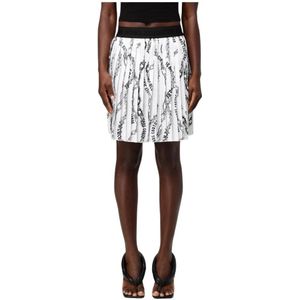 Versace Jeans Couture, Dames, Rokken, Wit, Maat: 3XS