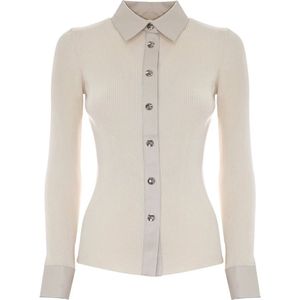 Kocca, Dames, Truien, Wit, Maat: XL Viscose,