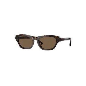 Burberry Stijlvolle zonnebril met kleurcode , Brown , Heren , Maat: 55 MM