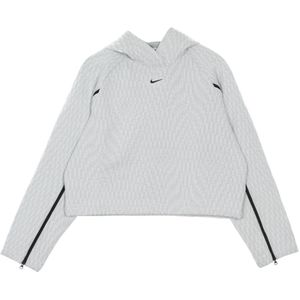 Nike, Dames, Sweatshirts & Hoodies, Grijs, Maat: XS Katoen,