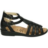 Ganter - Sandalen - Zwart - Leer - Dames