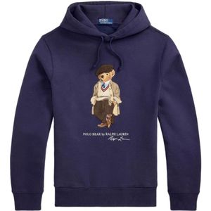Ralph Lauren, Heren, Sweatshirts & Hoodies, Blauw, Maat: M Fleece,