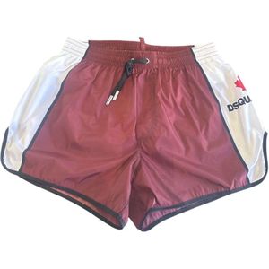 Dsquared2, Heren, Badkleding, Rood, Maat: S