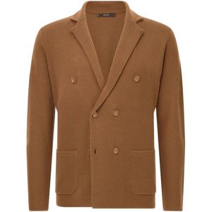 Boggi Milano - Gebreid Vest - Karamel