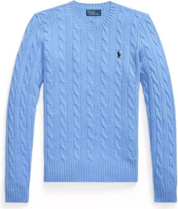 Polo Ralph Lauren - Luxe Wol Kasjmier Trui - Blauw - Dames