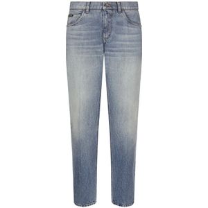 Dolce & Gabbana, Heren, Jeans, Blauw, Maat: L