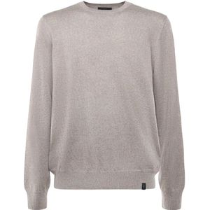 Fay, Heren, Truien, Beige, Maat: M Wol,