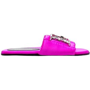 Dsquared2, Dames, Schoenen, Roze, Maat: 38 EU Leer,