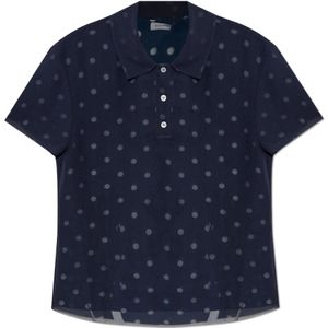 Acne Studios, Dames, Tops, Blauw, Maat: XS Poliester,