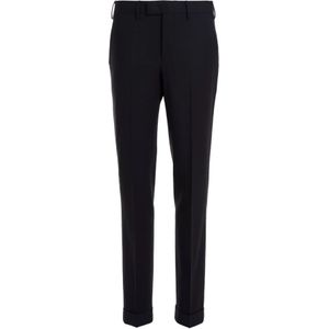 PT Torino, Heren, Broeken, Blauw, Maat: L Wol,