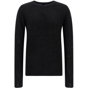 Thom Krom, Heren, Truien, Zwart, Maat: M Wol,