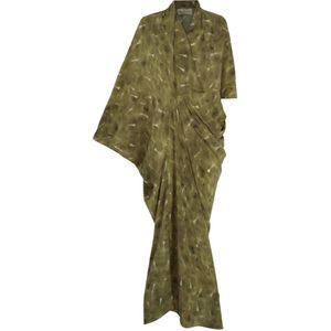 Cortana, Dames, Jurken, Groen, Maat: S Zijde,