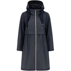 Herno, Dames, Mantels, Blauw, Maat: M Taf,