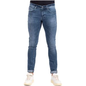 Dondup, Heren, Jeans, Blauw, Maat: W30 Katoen,