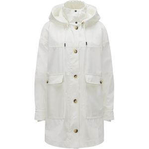 Milestone, Dames, Jassen, Wit, Maat: S Zijde,