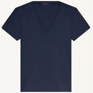 Jott, Dames, Tops, Blauw, Maat: XL Katoen,