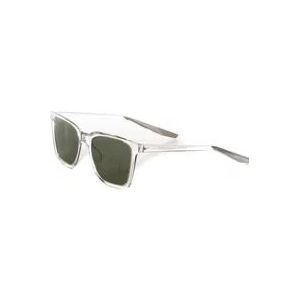 Nike Bout Zonnebril - Clear/Wolf Grey/Groene Lens , Gray , Heren , Maat: ONE Size
