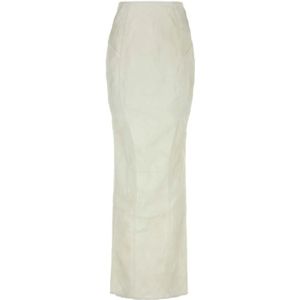 Entire Studios, Dames, Rokken, Wit, Maat: XS Denim,