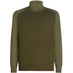 Etro, Heren, Truien, Groen, Maat: L Wol,