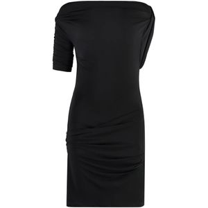Jacquemus, Dames, Jurken, Zwart, Maat: M Viscose,