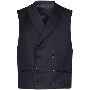 Franzese Collection, Heren, Pakken, Blauw, Maat: S