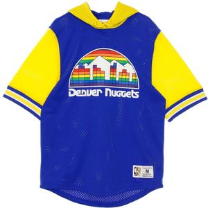 Mitchell & Ness, Heren, Sport, Blauw, Maat: XL Poliester,